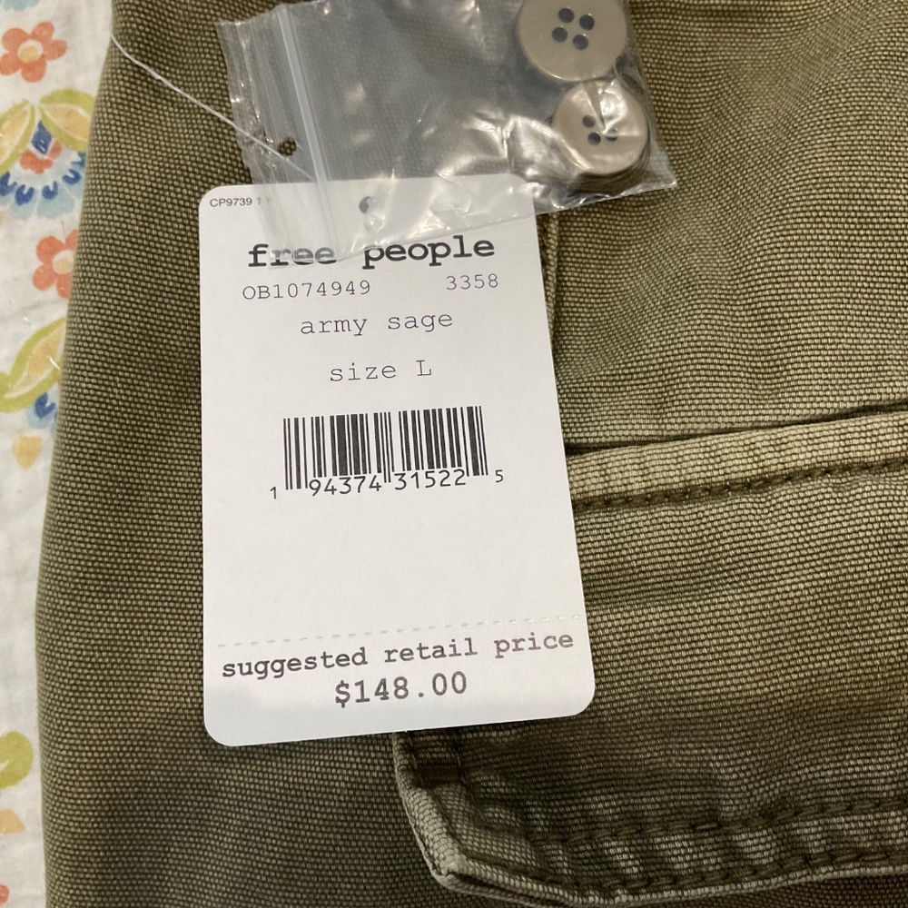 Bibs Free People green,Large.New - Picture 10 of 13